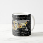 Mug Paix mondiale (Devant droit)