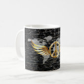 Mug Paix mondiale (Devant gauche)