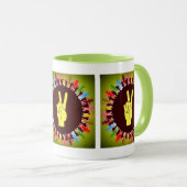 MUG PAIX MONDIALE (Devant droit)