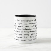 Mug Paix multilingue (Centre)