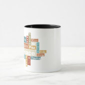 Mug Paix pour tous les peuples du monde (Centre)