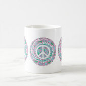 Mug Paix Psychedelique (Centre)