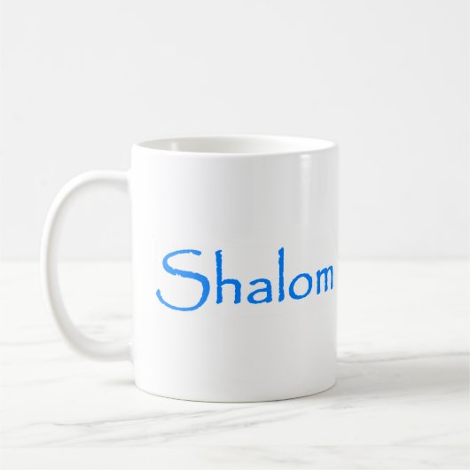 Mug paix shalom (Gauche)