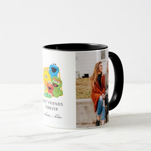 Mug Pal de rue Sésame | Friends Forever - Photo (Devant droit)