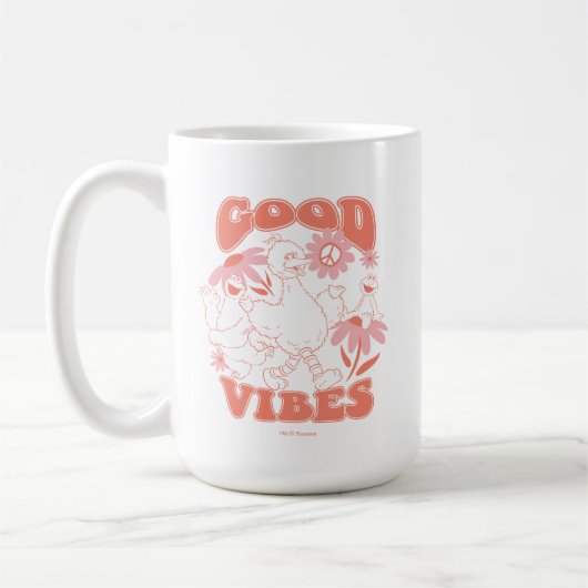 Mug Pal de rue Sésame | GOOD VIBES (Gauche)