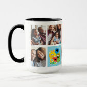 Mug Pal de rue Sésame | Maman Photo Collage (Gauche)