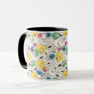 Mug Pal de rue Sésame   Motif Vintage Big Head