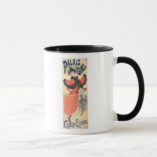 Mug Palais de Glace, champions Elysees, Paris, 1894 (Droite)