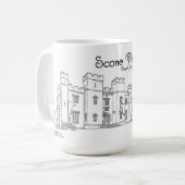Mug Palais de Scone, Perth, Écosse (Devant gauche)