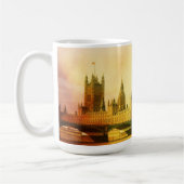Mug Palais de Westminster et pont avec Big Ben (Gauche)