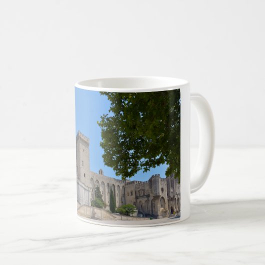 Mug Palais des Papes à Avignon en France (Devant droit)