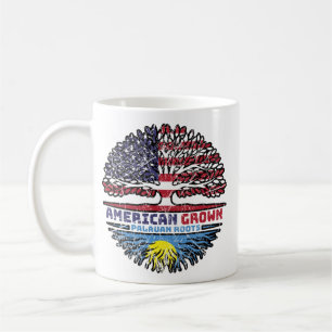 Mug Palaos Palaos Américain Etats-Unis Drapeau des rac