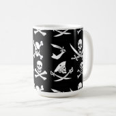 MUG PÂLE DE PIRATES NOIRES, OBJETS TRAVERSÉS, ÉPINES (Devant droit)