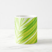Mug Pale Green Pastel Palm Feuilles (Centre)