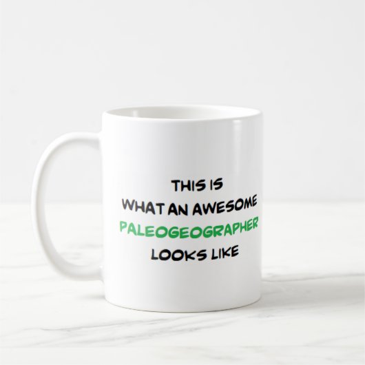Mug paléogéographe génial (Gauche)
