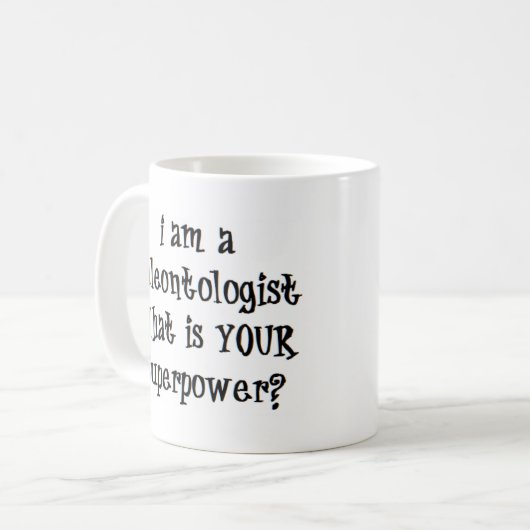 Mug paléontologue (Devant gauche)