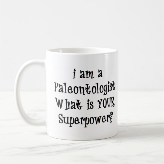 Mug paléontologue (Gauche)