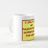 Mug paléontologue de paléontologie (Devant gauche)