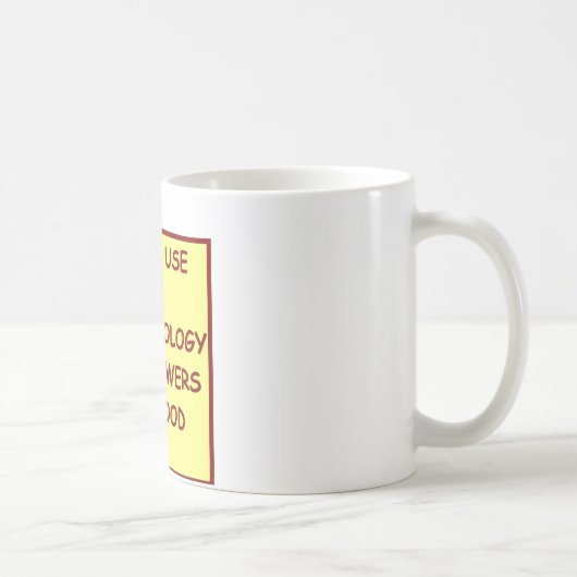 Mug paléontologue de paléontologie (Droite)