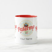 Mug Palerme Capitale De Sicile Italie Souvenir Vintage (Centre)