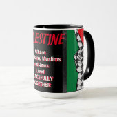 Mug Palestine (Devant droit)