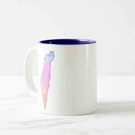 Mug - Palestine colorée - 11 oz (Devant gauche)