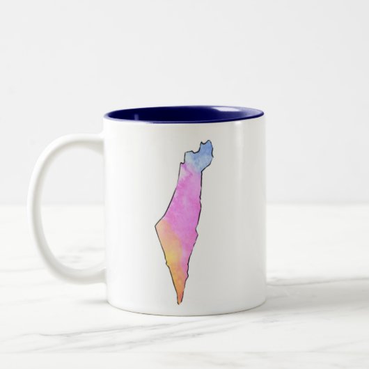 Mug - Palestine colorée - 11 oz (Gauche)