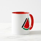 Mug Palestine Drapeau du Canada (anglais seulement) | (Devant droit)