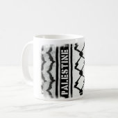 Mug Palestine Keffiyah (Devant gauche)