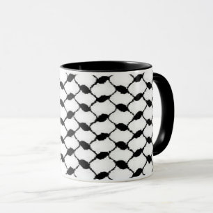 Mug Palestine keffiyeh