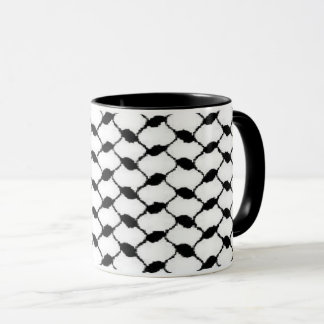 Mug Palestine keffiyeh