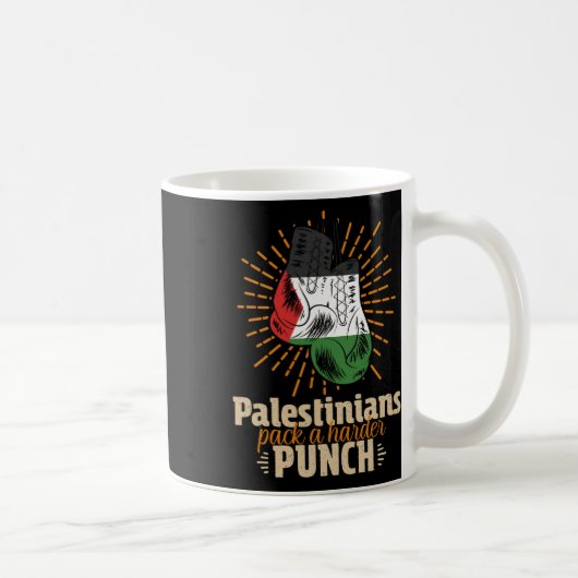 Mug Palestine La boxe de lutte palestinienne (Droite)