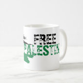 MUG PALESTINE LIBRE (Devant droit)