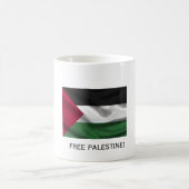 MUG PALESTINE LIBRE AVEC DRAPEAU (Centre)