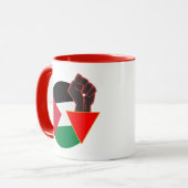 Mug Palestine Resistance (anglais seulement) | Paix po (Devant gauche)