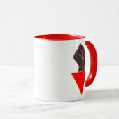 Mug Palestine Resistance (anglais seulement) | Paix po (Devant droit)