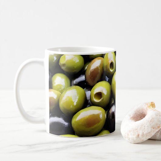 Mug Palestine sans olives ramener les oliviers (Avec donut)