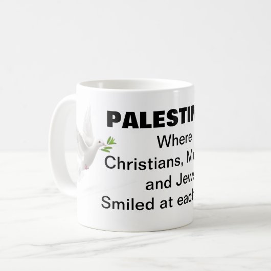 Mug Palestine...Souriait l'un à l'autre (Devant gauche)