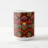 Mug Palestine Tatreez Broderie traditionnelle (Centre)