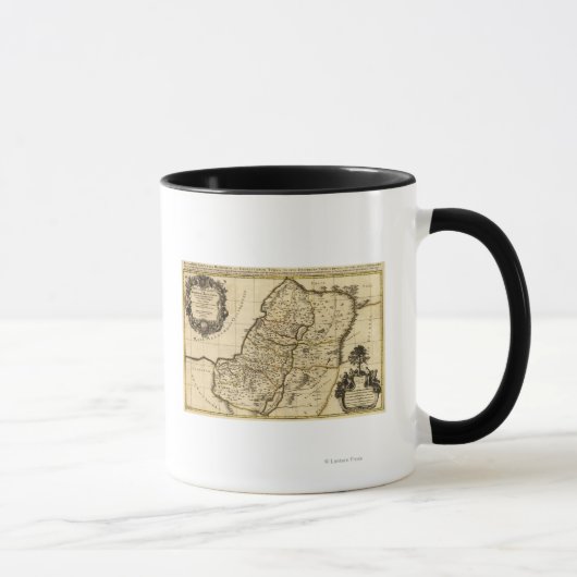 Mug PalestineCarte panoramiquePalestine 2 (Droite)