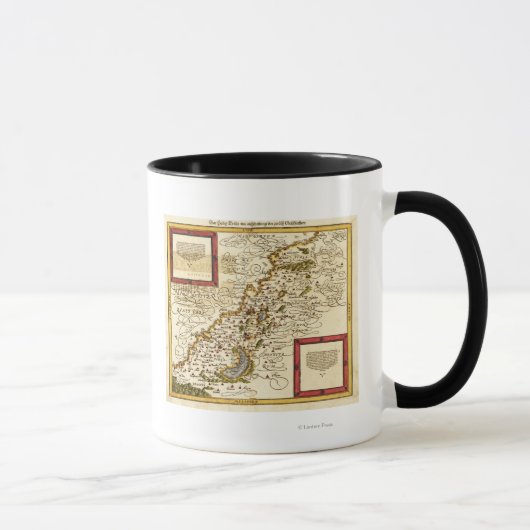 Mug PalestineCarte panoramiquePalestine 3 (Droite)