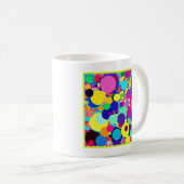 Mug Palette Abstraite animée (Devant droit)