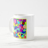 Mug Palette Abstraite animée (Devant gauche)