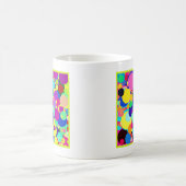 Mug Palette Abstraite animée (Centre)