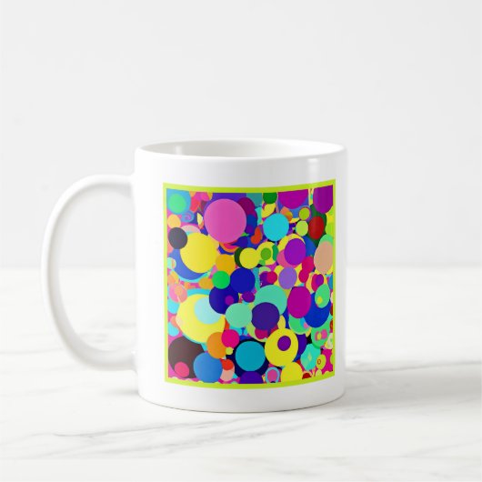 Mug Palette Abstraite animée (Gauche)