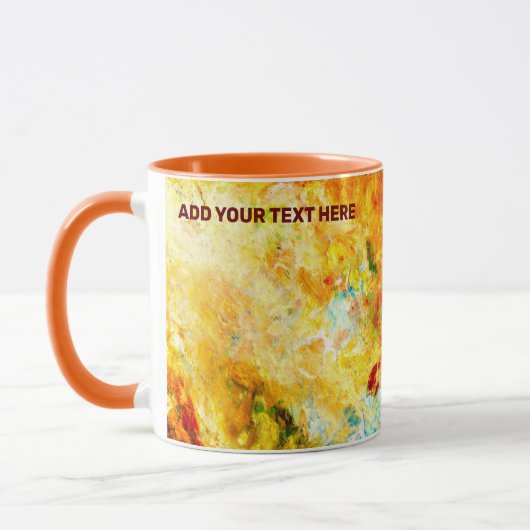 Mug Palette Artiste Colorée (Gauche)