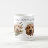 Mug Palette de couleurs moderne pour 4 photos de compa (Centre)