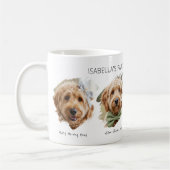 Mug Palette de couleurs moderne pour 4 photos de compa (Gauche)