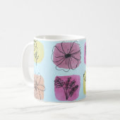 Mug Palette de fleurs  (Devant gauche)