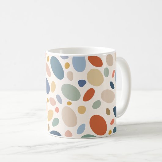 Mug Palette de galets (Devant droit)